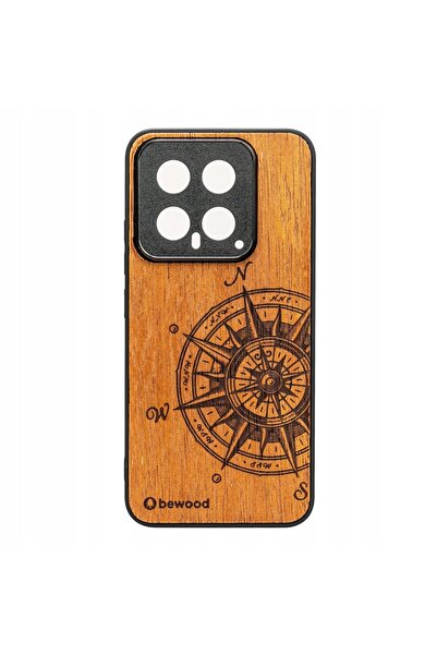BewooDesign Husă din lemn Bewood pentru Xiaomi 14 TRAVELER MERBAU