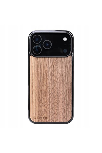 BewooDesign Husă din lemn Bewood pentru iPhone 17 Pro Max, Nucă americană