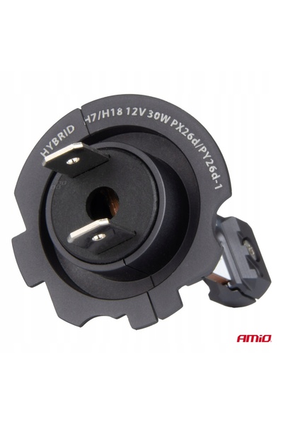 AMIO Bec auto H7 LED H18 6000K Canbus 60W, 2 bucăți, AMIO, 04115