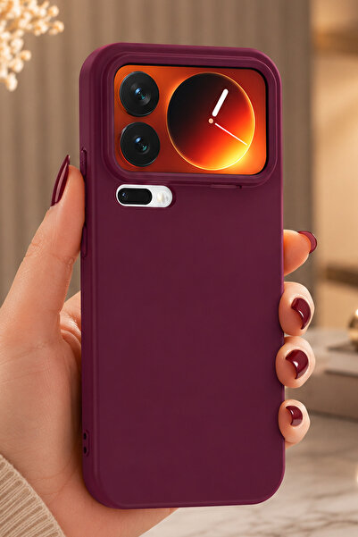 Nezih Case Mi 17 Pro Max Uyumlu Kamera Korumalı Lansman Kadife İç Yüzeyli (Şı...