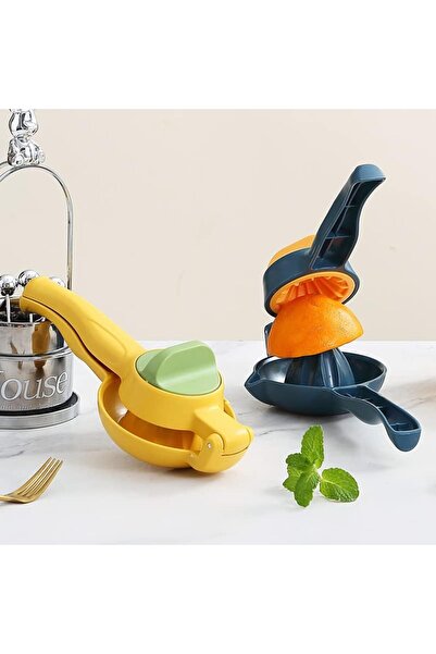 FWM 2-Piece Manual Lemon Juice Press with Knob – Multifunctional Citrus Orang...