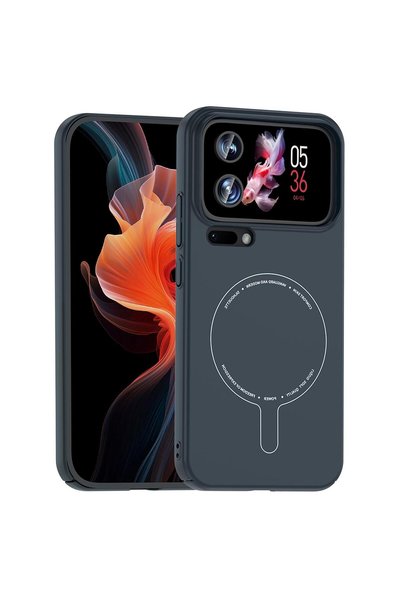 Microsonic حافظة متوافقة مع هاتف Xiaomi 17 Pro Max AirFit MagSafe باللون الأز...
