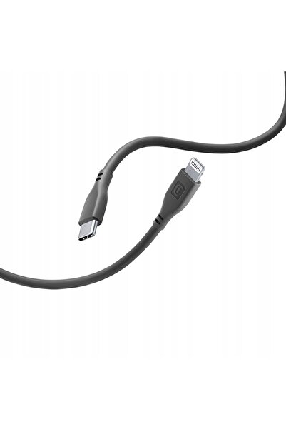 NO BRAND Cablu USB-C - Lightning CELLULARLINE Soft 1,2 m Negru