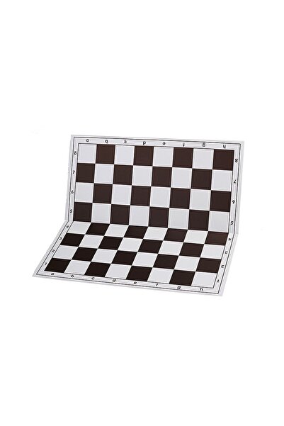 Sunrise Chess & Games Foldable plastic chessboard 4+, white and black