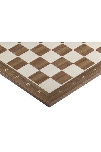 Sunrise Chess & Games Μέγεθος σκακιέρας αρ. 5 (με σημαντικότητα) Καρύδι