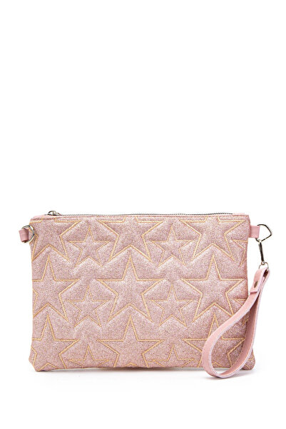 Zeynep Ceyda Koçak Star Stitched Quilted Clutch Bag
