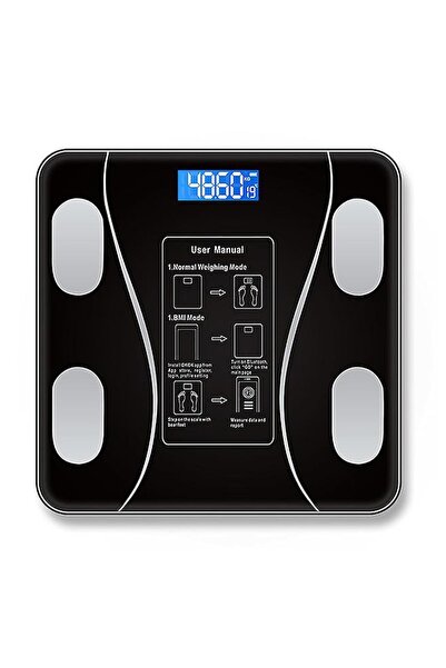 Generic Smart Body Scale – Bluetooth-Compatible Digital Bathroom Scale with L...