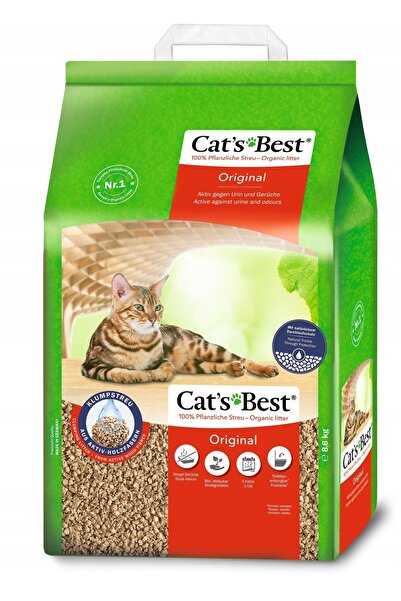 NO BRAND Așternut igienic pentru pisici CATS BEST Original 20 l