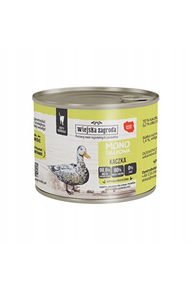 NO BRAND Hrana pentru pisici RUSTIC GARD Duck 200 g