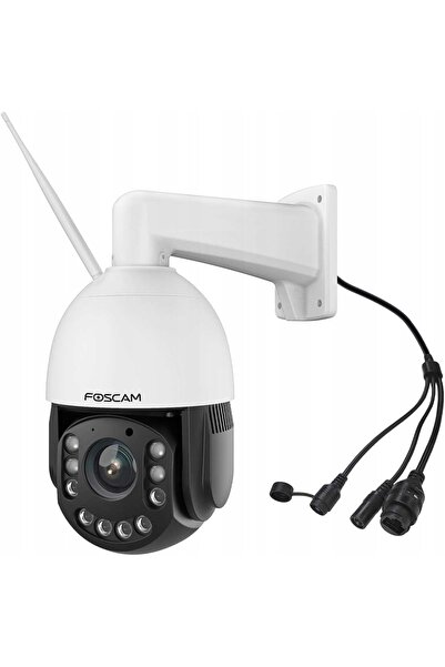 Foscam Cameră SD4H de exterior, Wi-Fi / LAN, neagră