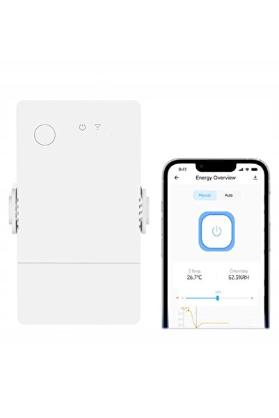 NO BRAND SONOFF THR316 Wifi releu de măsurare a temperaturii și umidității
