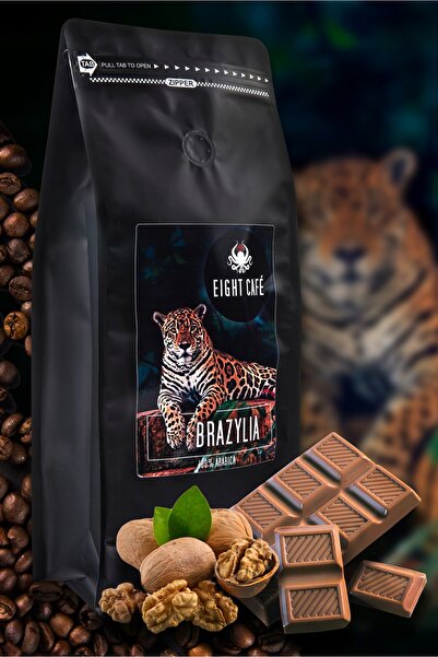 EIGHT CAFE Cafea boabe Brazilia Arabica 1 kg (Artizanală)