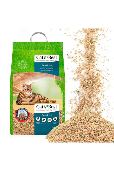 NO BRAND Așternut igienic pentru pisici CATS BEST Sensitive 20 L