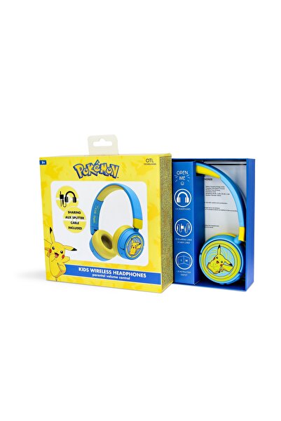 OTL Technologies Căști supraauriculare OTL Pokemon Pikachu Albastru
