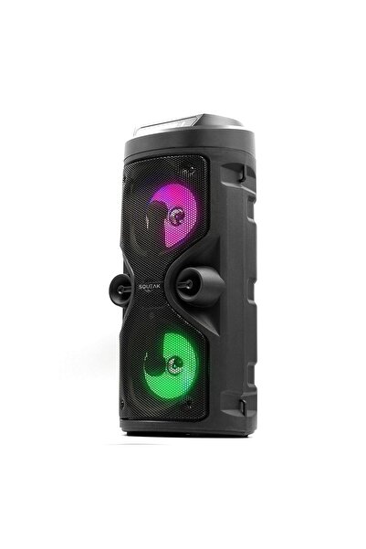 NO BRAND Difuzor mobil SQUEAK Beatflow 40W BT Radio FM Negru