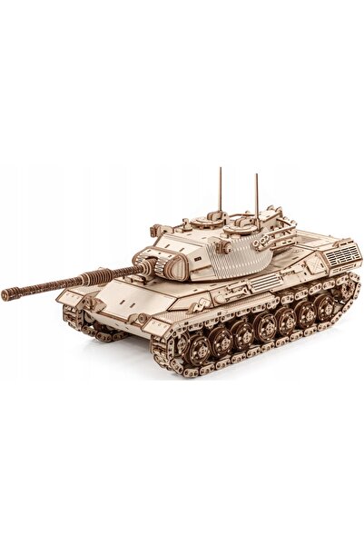 NO BRAND Jucărie din lemn LITTLE STORY World of Tanks 3D Leopard 1 (936 piese)