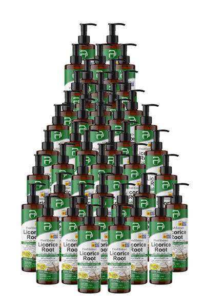 PYRON 47 قطعة لوشن جذور العرقسوس 500 مل