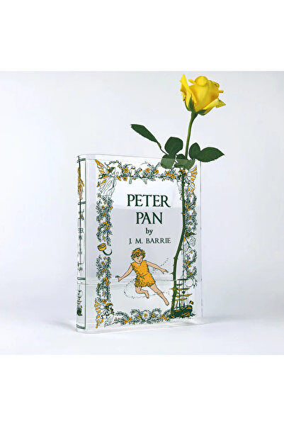 Solvo Peter Pan akrilik kitap vazo