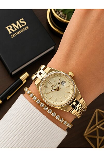 RMS Romanson Premium Special Design Cord 2 Years Guarantee 5 Atm Women Wrist ...