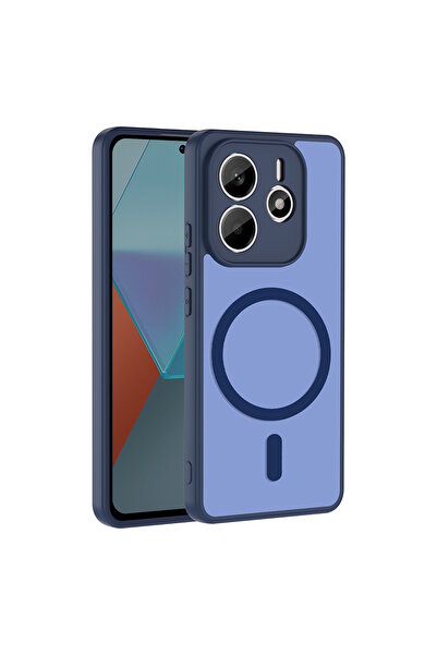 m.tk moveteck Xiaomi Redmi Note 14 Uyumlu Kılıf Mat Magsafe Şarj Özellikli Da...