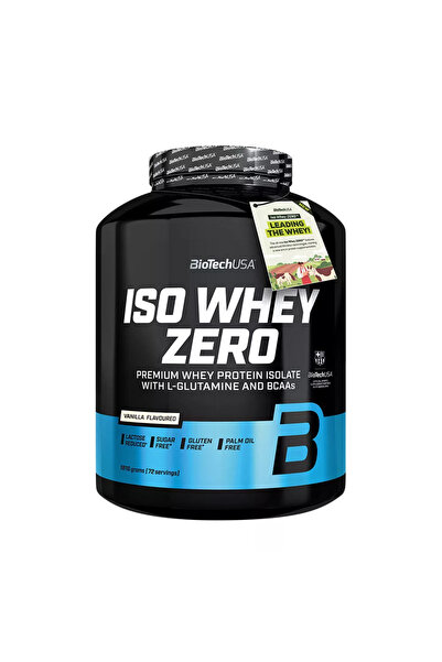 BiotechUSA Iso Whey Zero (1816 g, Vanilla)