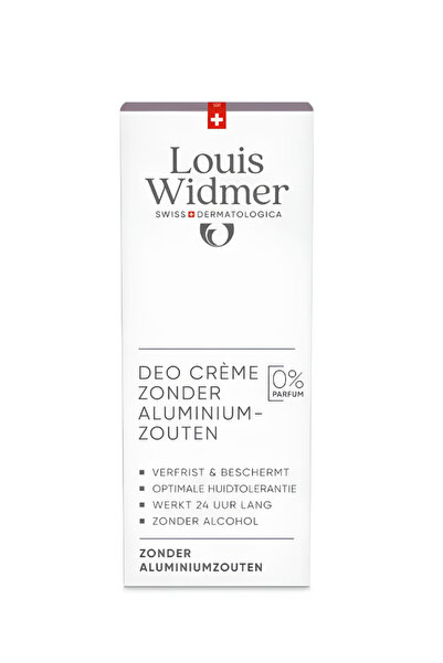Louis Widmer كريم مزيل للعرق، بدون رائحة، للجنسين، 40.0 مل، حماية لمدة 24 ساع...
