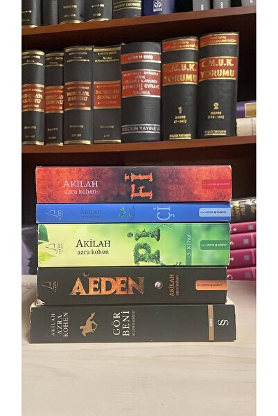 Kişisel Yayınlar AKİLAH AZRA KOHEN Fİ-Pİ-Çİ AEDEN VE GÖR BENİ 5 KİTAP