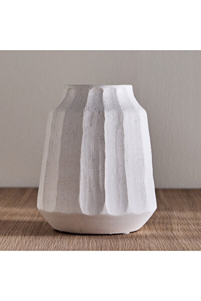 Generic Qubba Stoneware Vase - 22 cm