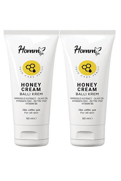 hommlife Homm Life Honey Cream 50 ml (Natural and Moisturizing) 2 Pieces