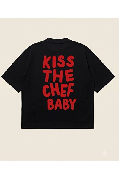 Marco Fresco Kiss the Chef Baby Printed Women's T-Shirt