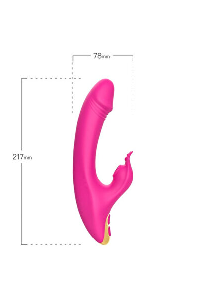Armony Love Clitoris & G-Spot Ventuză clitoridiană, Fucsia, Silicon medical