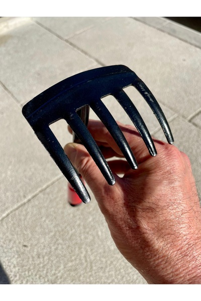 canh Mini Toprak Havalandırma ve Saksı Tırmığı Plastik Saplı Metal Hobi Tırmık