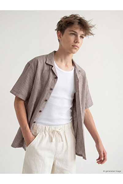 LC Waikiki I Striped Boy's Shirt from Freezen Store