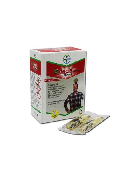 Bayer Decis Expert 100 EC – Insecticid Piretroid de Contact si Ingestie – Cer...