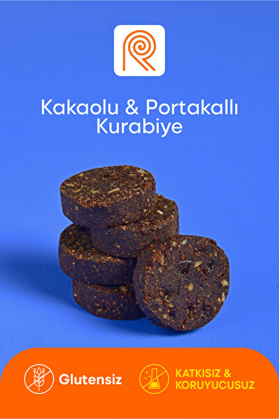 recrea snacks 1 Adet Glutensiz Kakaolu & Portakallı Kurabiye