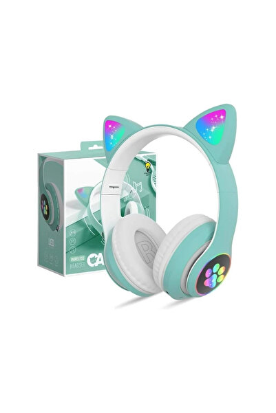 OEM Wireless Headphones for Kids with Cat Ears, RGB LED
