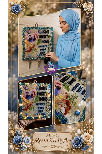 ResinArtByAm Personalised Keyholder
