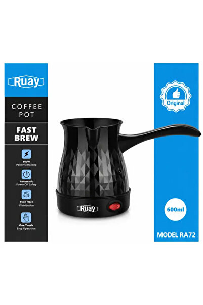 CASEVIO Ruay 600W Electric Turkish Coffee Maker Machine 600ml Capacity Arabic...