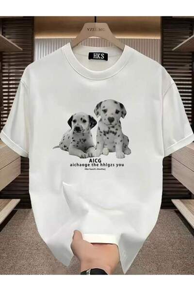 Astogria13 Heavyweight Pure Printed Short Sleeve T-Shirt For Men, Summer New ...