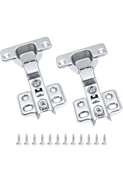 Duravel Heavy Duty Cabinet Door Hinges-Metal Construction, Self-Closing, Adju...