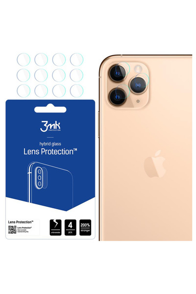 3MK Protecție lentilă pentru Apple iPhone 11 Pro. Protecție ecran și lentilă.