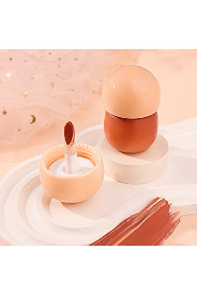 Yallabena Little Mushroom Lip Jelly – Hydrating Glossy Lip Tint with Mirror S...