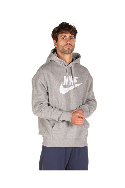 Nike M NSW CLUB HOODIE PO BB GX BV2973-063 Γκρι L