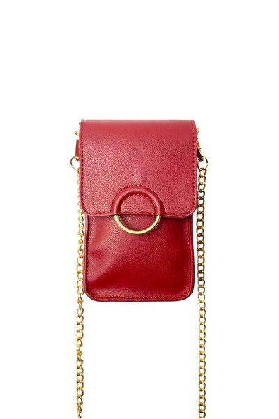 GLONDY Bianca Faux Leather Chain Strap Women's Crossbody Mini Bag with Phone ...