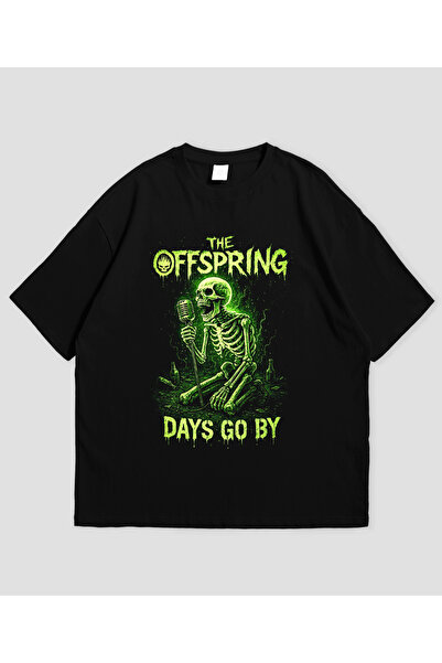 Grafftee Clothing Μπλουζάκι Offsprings με στάμπα, Unisex, Oversize