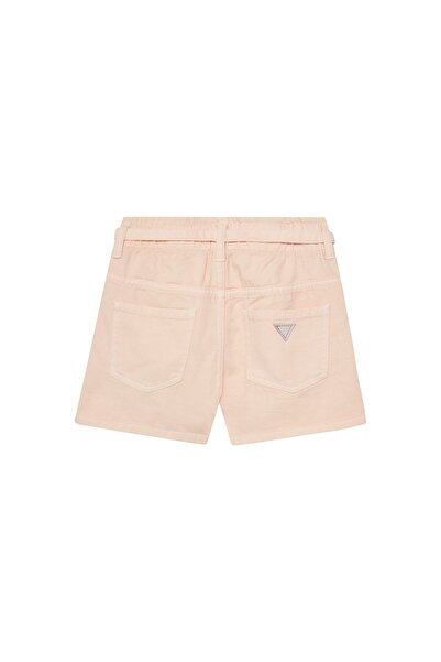 Guess Pantaloni de fetiță din material textil J5GD15WH630 Roz