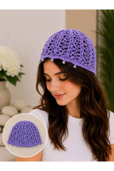 ALDAIYR Mesh Knit Bandana – Stylish Bohemian Summer Beanie