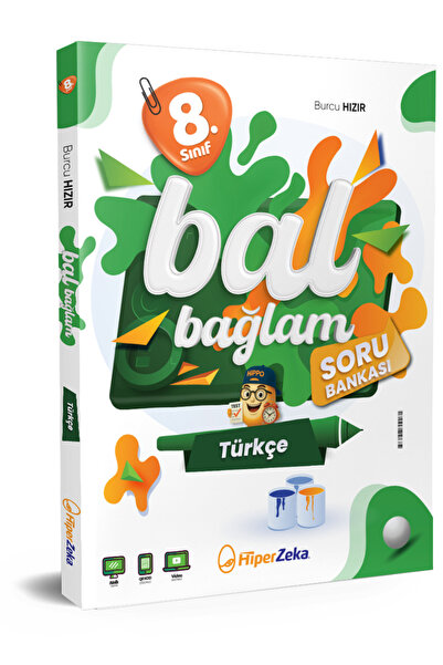 HiperZeka 2027 8. Sınıf BAL BAĞLAM Türkçe Soru Bankası | Burcu HIZIR