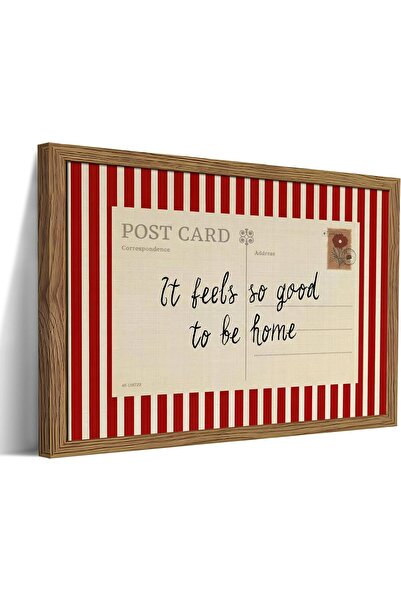 ALAYRA International Signtouch It Feels Good to Be Quote Red Stripe Wall Art ...