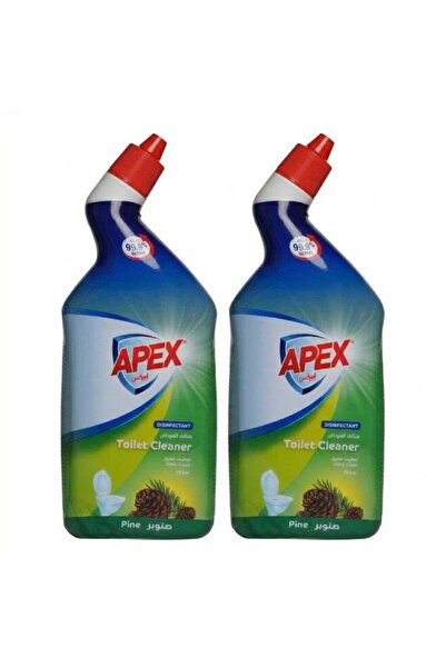 Apex Toilet Cleaner Pine 750ml Promo Pack of 2 Disinfectant Deep Clean Toilet...